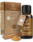 Heldengrün® BIO Zimtöl [100% NATURREIN] Zertifiziertes Lebensmittel zum...