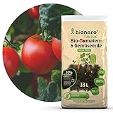 bionero® Bio-Tomaten-& Gemüseerde'Fette Ernte' 18 l Tomatenerde,...