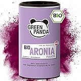 GREEN PANDA® Bio Aronia Pulver aus Österreich | getrocknete Aroniabeeren...