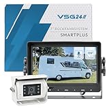 VSG24 7“ SMARTPLUS Premium Rückfahrkamera für Wohnmobile & Wohnwagen...