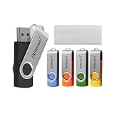Intenso Basic Line USB Stick Set – 5X 8GB High Speed USB 2.0...
