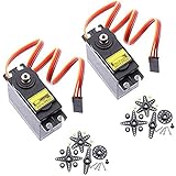 ZHITING 2Pcs Analoges Servo Servo 20KG Hochgeschwindigkeitsmoment Digitaler...