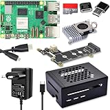 Raspberry Pi 5 8GB PCIe M.2 NVMe - Kit | Metallgehäuse | Active Cooler |...