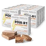 POW-R1® High Energy Bar, 10er Pack, 10x 250g Packung, Energieriegel...