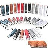 Superhelle Taschenlampen, 1 W Mini-Taschenlampen-Set aus Aluminium mit...