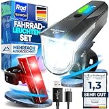 NEXTCOVER® Fahrradlicht Set - Das Original - mit [LightSense] Sensor & 11h...