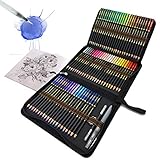 TVGO Professionelle Aquarellstifte, 72 Aquarell Buntstifte Set für Kinder...