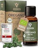 Heldengrün® BIO Oregano Öl [HOCHDOSIERT] mit +82% Carvacrol -...