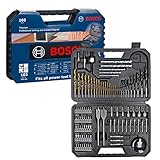 Bosch Accessories Professional 103tlg. Bohrer- und Bit Set Titanium Box...