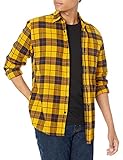 Amazon Essentials Herren Langarmhemd aus Flanell (in Übergröße...