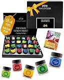 Hallingers 24 Sorten Tee Geschenkset, vegan & glutenfrei in Schraubgläsern...