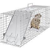 VEVOR Waschbärfalle Katzenfalle Marderfalle Wetterfeste robuste...
