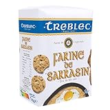 Treblec Farine De Sarrasin – Buchweizenmehl aus der Bretagne – 1 kg (1...