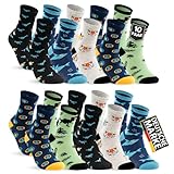 10 Paar Kinder Socken Jungen & Mädchen Baumwolle Kindersocken 54395...