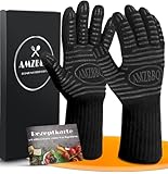 AMZBBQ® Premium Grillhandschuhe – Hitzebeständige Ofenhandschuhe bis...