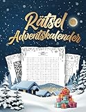 Rätsel Adventskalender 2023: Über 300 Rätsel für Erwachsene...