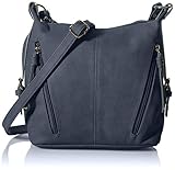 TOM TAILOR Caia Damen Umhängetasche Crossbody Bag Mittelgroß Blau