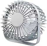 Sichler Haushaltsgeräte Lüfter USB: USB-Tischventilator im Retro-Design,...