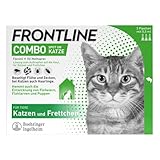 FRONTLINE Combo Katze gegen Zecken, Flöhe & Haarlinge (für Jede Größe &...