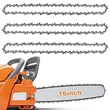3er-Pack Sägekette für 40 cm Stange, 56 Treibglieder, 3/8 Zoll LP 0,1 cm...