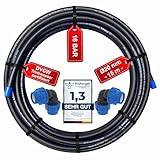 SmartProduct PE Rohr 20 mm x 15 Meter PN16 PE-HD Verlegerohr, DVGW...