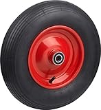 Metafranc Luftrad Ø 400 mm, Butyl-Schlauch - Stahl-Felge - Typ 4.80 / 4.00...