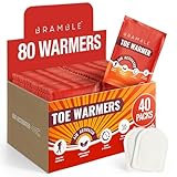 BRAMBLE 80 Fußwärmer Pads für Schuhe (40 Paar Zehenwärmer) -...