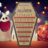 Halloween Adventskalender 2023 Halloween Hausform Countdown Kalender...