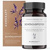 Kurkraft Original Bio Mönchspfeffer Extrakt - 240 Kapseln - Echter Vitex...