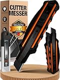 ToolTopia Profi Cuttermesser Set – 3x Robuste Cutter Messer &...