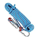 KOSHIFU Kletterseil 8mm Statisches Kletterseil Outdoor Seil...