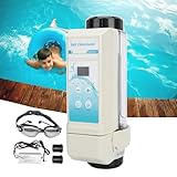 PxkVrin Salt Chlorgenerator, Selbstreinigungs Poolsalz Salz Chlor...