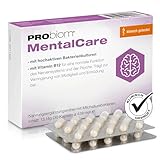 PRObiom® MentalCare (1er Pack) 30 Kapseln [DAS PROBIOTIKUM FÜR INNERE...