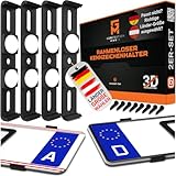GENMAG® Kennzeichenhalter Rahmenlos [Legal & Universal]...