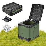OTraki Campingtoilette, Faltbar Mobile Toilette, Portable Camping Toiletten...