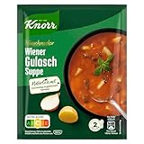 Knorr Feinschmecker Suppe mit Kartoffeln leckere Wiener Gulaschsuppe mit...