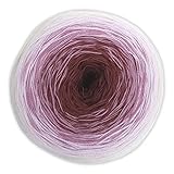 Farbverlaufsgarn Bobbel 4-fädig 1000m, Woolly Hugs Bobbel Cotton XXL color...