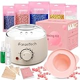 Waxing set für Gesicht Beine Ganzkörper: iFanzeTech Schmerzlos Waxing...