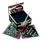 Melissa & Doug - Scratchkunst-Box mit Mini-Notizzetteln in Regenbogenfarben...