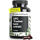 OPC Traubenkernextrakt - 240 hochdosierte Kapseln für 8 Monate - Reines...