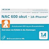 NAC 600 akut-1A Pharma Brausetabletten 20 St