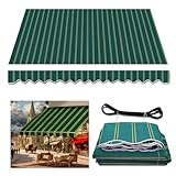 Manuelle Markisen-Ersatzstoffabdeckung Terrassenmarkisen...