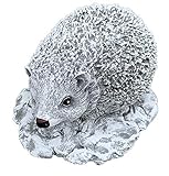 stoneandstyle Steinfigur Kleiner Igel Ferdi frostfest Steinguss Gartenfigur