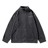 Auifor Mantel Herren,Herbst Winter Polarfleece Strickjacke Ohne Kapuze...