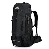 GAXIO Wanderrucksack 70L Nylon Trekkingrucksack Bergsteigen Rucksack...