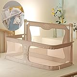 Leilaohu 3 in 1 Babybett Babywiege Babybett Beistellbett Babyboxspringbett...