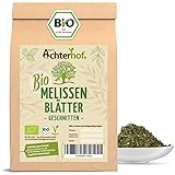 Melissentee BIO | 100g | 100% Melisse ohne Zusätze | Melissenblätter Tee...