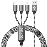 GIANAC Multi USB Kabel, Universal Ladekabel [1.2M] Schnell 3 in 1 Mehrfach...