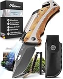 BERGKVIST® K30 Plus 5-in-1 Klappmesser (Zweihandmesser) - Outdoor...