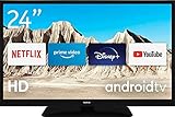Nokia 24 Zoll (60cm) HD Ready Fernseher Smart Android TV (AV Stereo, WiFi...